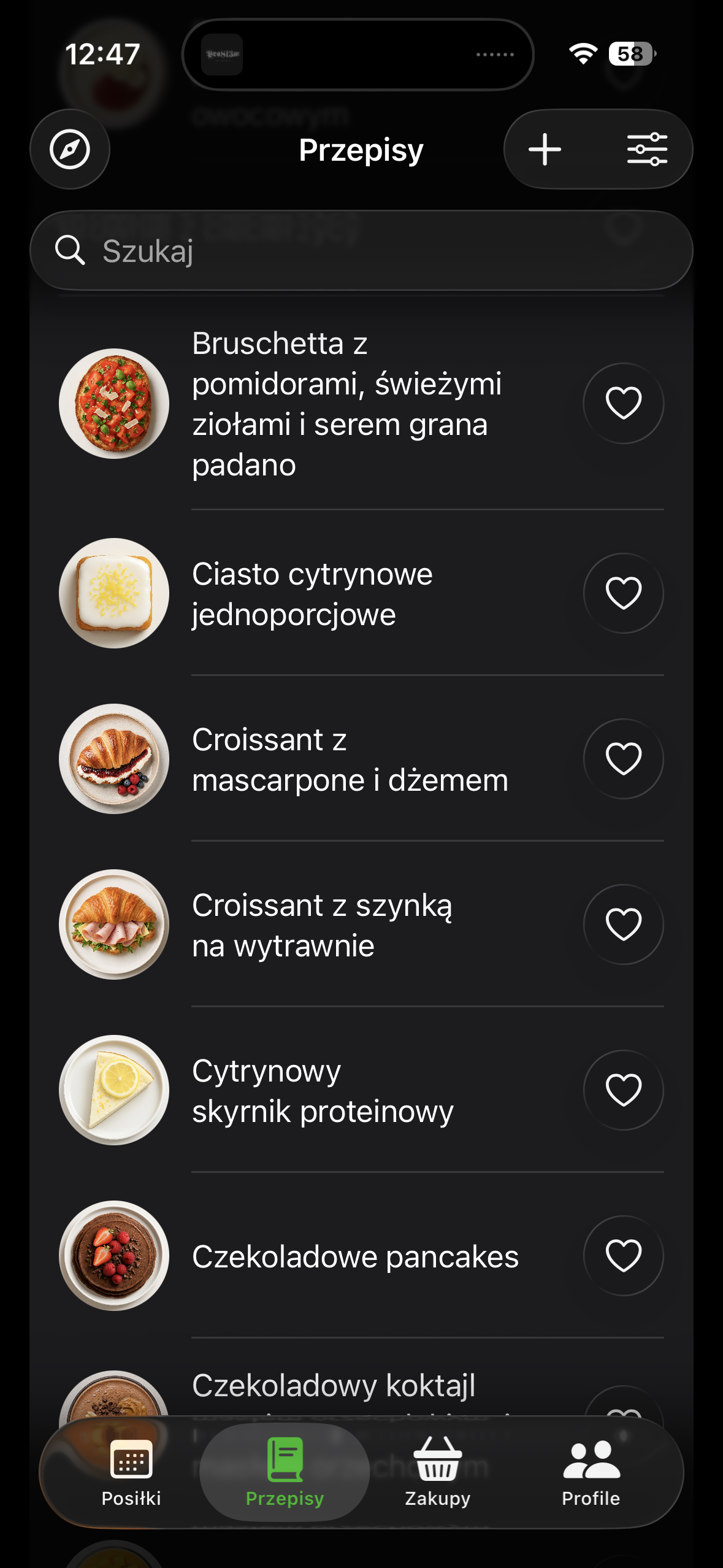 Biblioteka przepisów